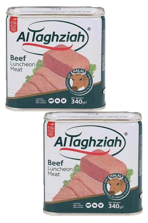 AL TAGHZIAH Beef Luncheon Meat "Dana Salam" 2 Adet X 340