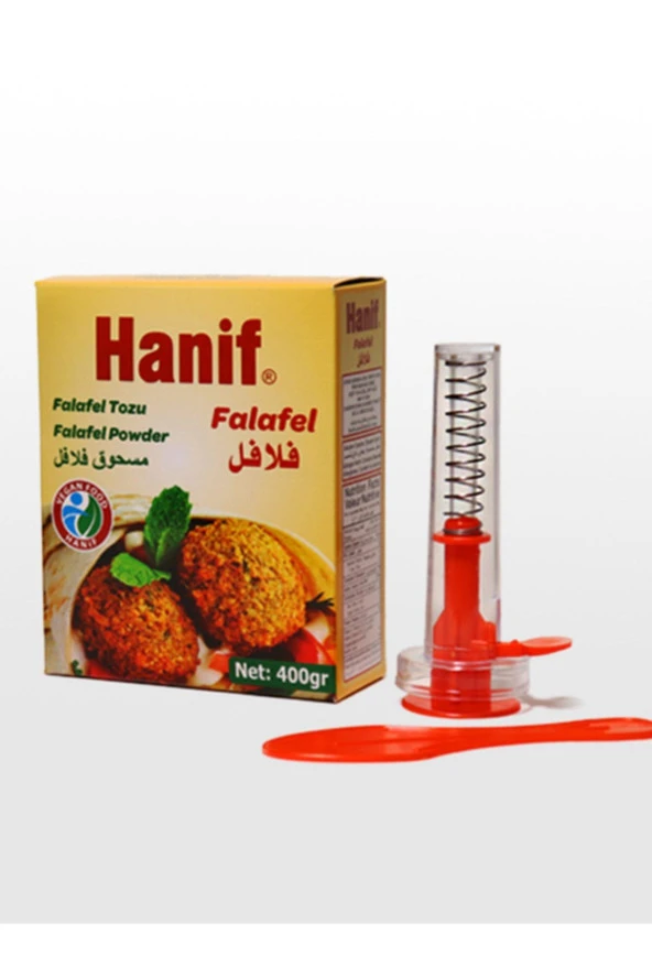 HANİF Falafel Tozu 400Gr 1 Adet Falafel Kalıbı (Hediye)