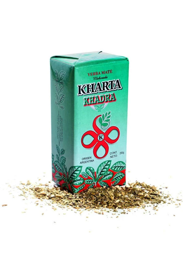 KHARTA Yeşil Yapra Mate Çayı 250Gr X20 Adet - 2