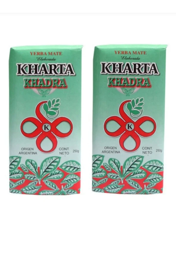 KHARTA Yeşil Yapra Mate Çayı  2 Adet ürün görseli