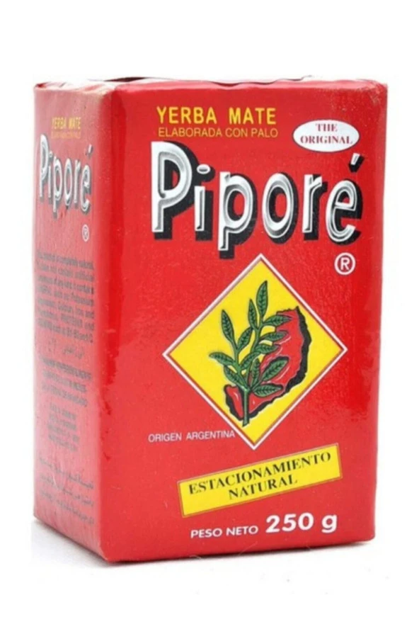 PİPORE Yerba Mate Tea - Mate Çayı 250 Gr -Arjantin Çayı