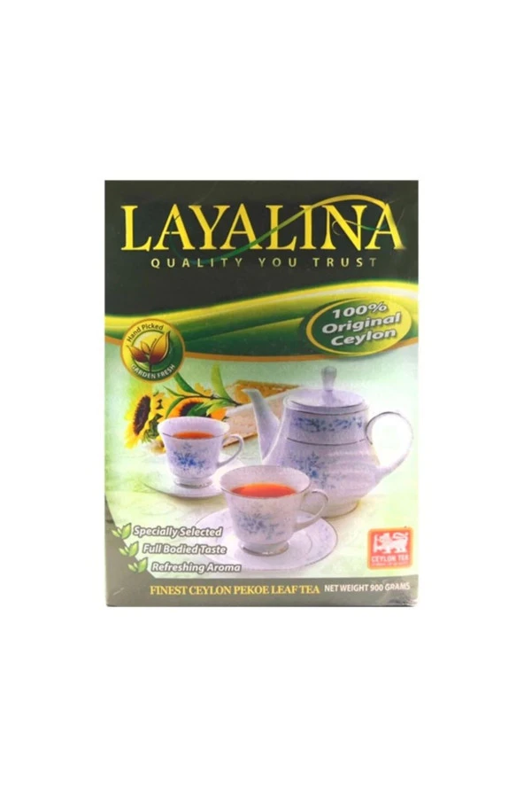 LAYALINA TEA Ceylon Pekoe Siyah Dökme Çay 900 G - 3