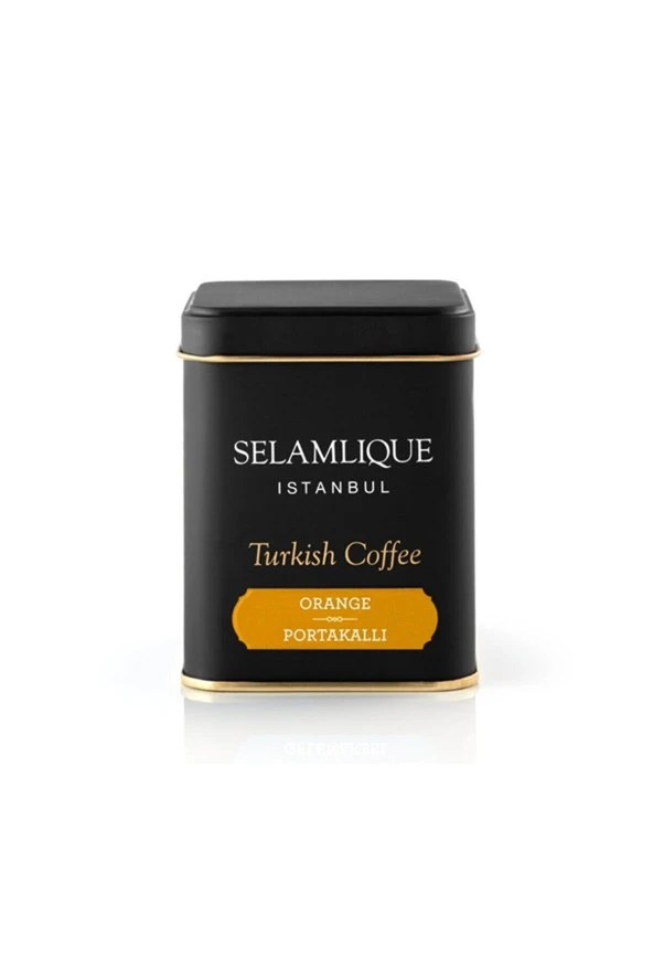 SELAMLİQUE 125 Gr Portakallı Türk Kahvesi