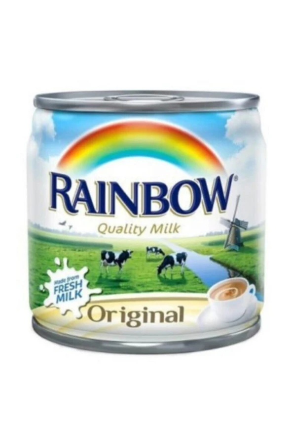 RAİNBOW Quality Milk Orijinal Süt 170 Gr Evaporated Milk