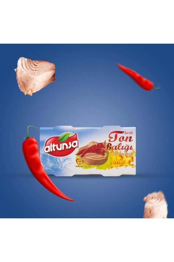 ALTUNSA Ton Balığı Acılı 2 Adet × 160 Gr