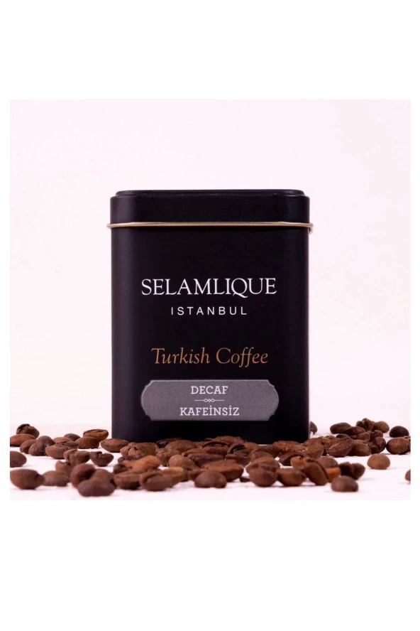 SELAMLİQUE Istanbul Decaf Kafeinsiz Türk Kahvesi 125 Gr