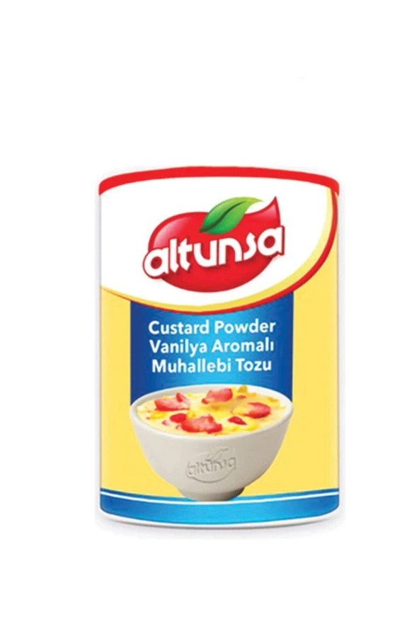 ALTUNSA Custard Powder Vanılya Aromalı "Muhallebı Tozu" 250 Gr