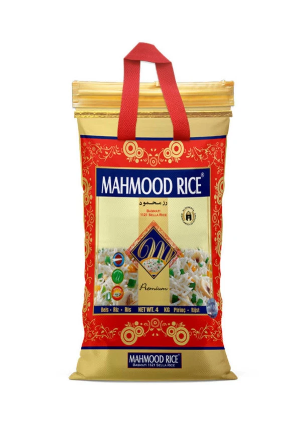 MAHMOOD RICE 1121 Basmati Pirinç 4 Kg