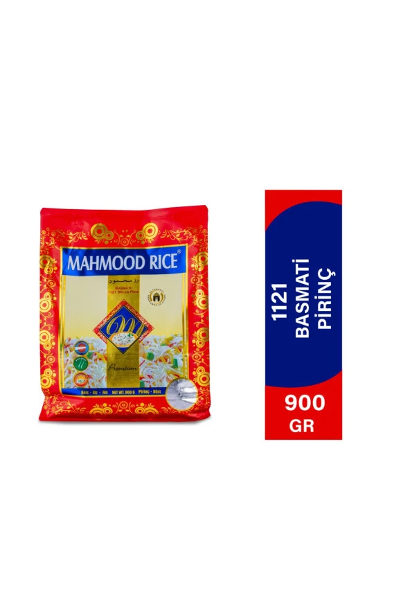MAHMOOD RICE 1121 Basmati Pirinç 900 Gr