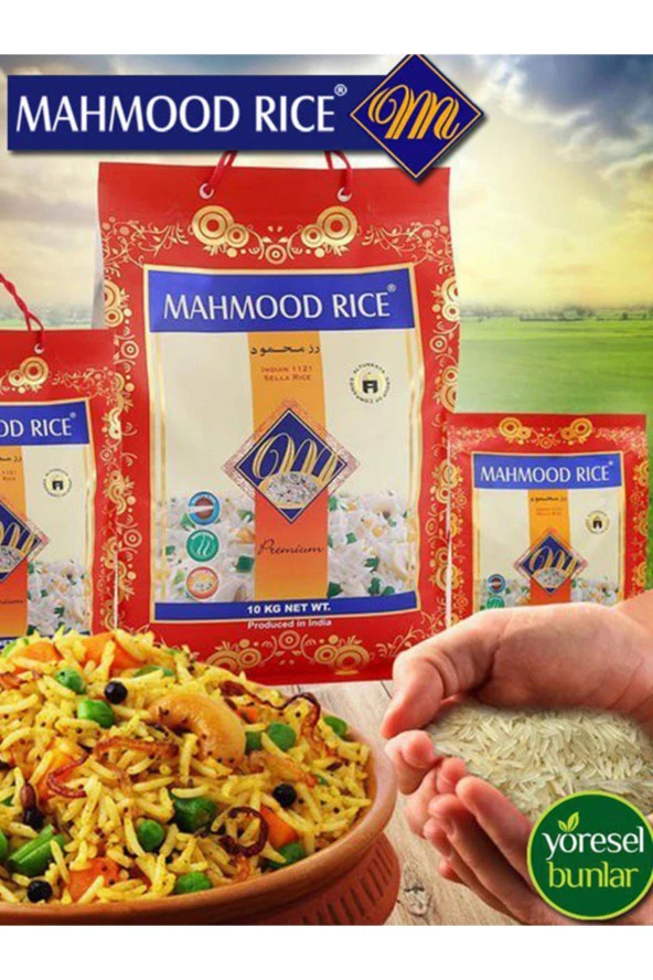 MAHMOOD RICE Basmati Pirinç 4 Kg X 9 Adet