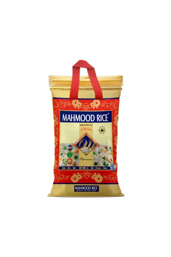 MAHMOOD RICE 1121 Basmati Pirinç 4 Kg