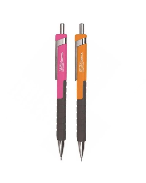 Gıpta Versatil Uçlu Kalem Kipling Neon Açık Pembe ve Turuncu 2 li Set - 3