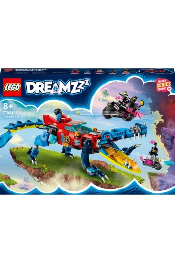 ® DREAMZzz™ Timsah Araba 71458 - 8 Yaş ve Üzeri  Yaratıcı Oyuncak Yapım Seti (494 Parça) - 4