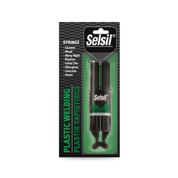 Selsil Enjektör Tip Plastik Yapıştırıcı 28 gr