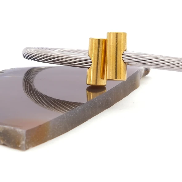 316L Çelik Erkek Bileklik EBLK-363 - Resim 4