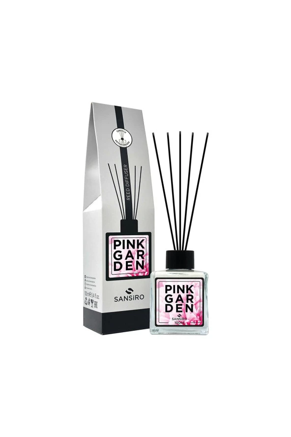 SANSİRO ORTAM KOKUSU ÇUBUKLU 100ML-PINK GARDEN