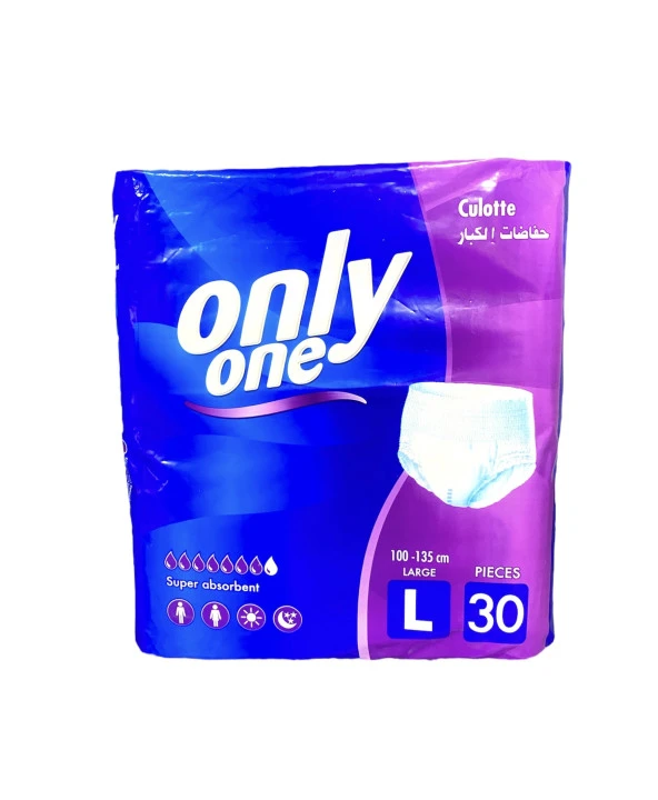 ONLYONE EMİCİ KÜLOT HASTA BEZİ LARGE  30