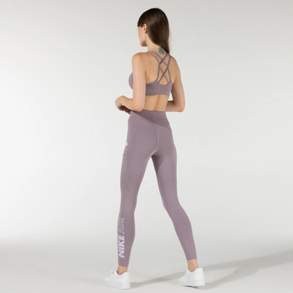 Nike Sportswear Essential Air Legging Hr Kadın Mor Tayt CZ8622-531