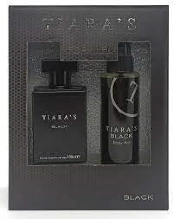 Tiaras Black Edt 100 Ml & Edc For Men 150 Ml