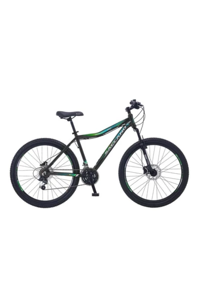 Salcano NG 950 27,5 HD DAĞ BİSİKLETİ Hidrolik Disk 18" MAT SİYAH YEŞİL