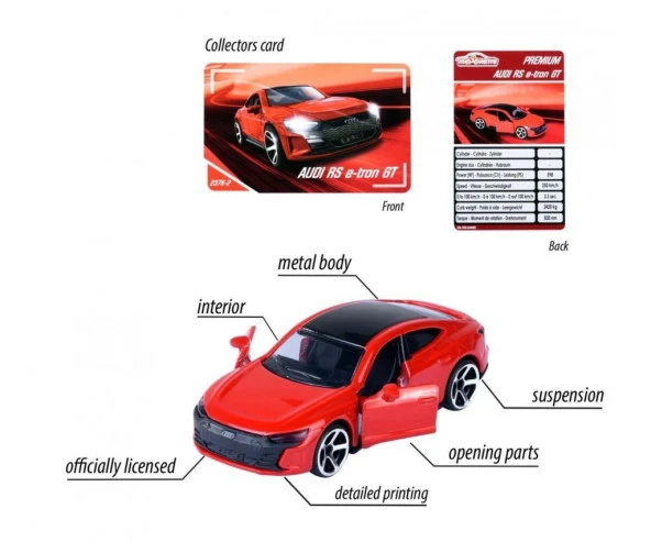 Majorette Cars Metal Diecast Premium AUDİ RS e-tron GT - 3