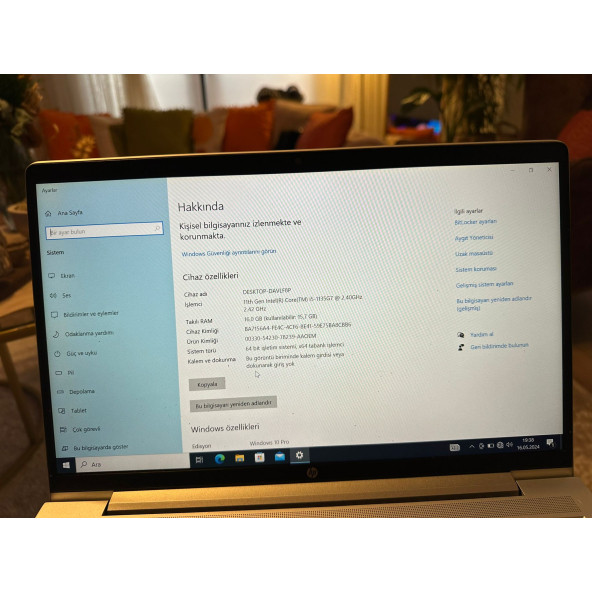 HP ProBook 440 G8 27H78EA i5-1135G7 16 GB  1TB SSD 14" W10P FHD Dizüstü Bilgisayar - 2