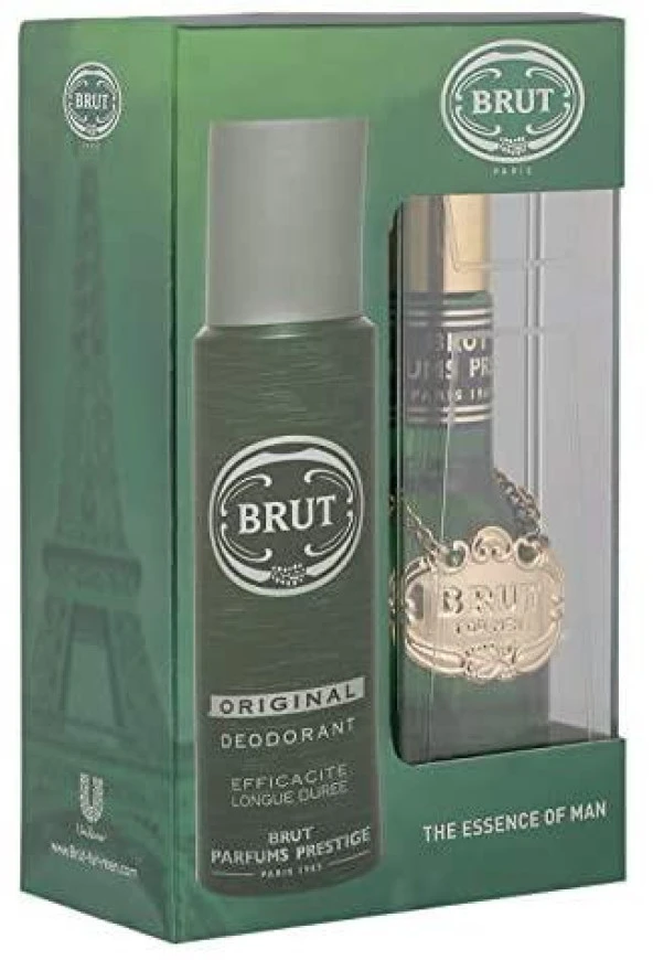 Brut Madalyonlu Edt 100 ml Erkek Parfümü + 200 ml Deodorant - 1