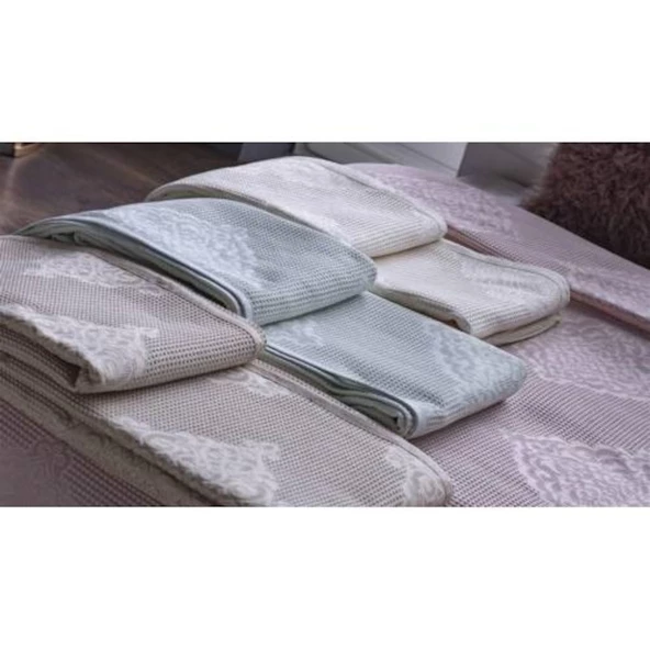 Doqu Home Spring Pamuklu Yazlık Pike Tek Kişilik 160x220 - 2