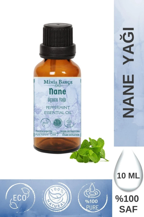 Nane Uçucu Yağı, %100 Saf, 10ml