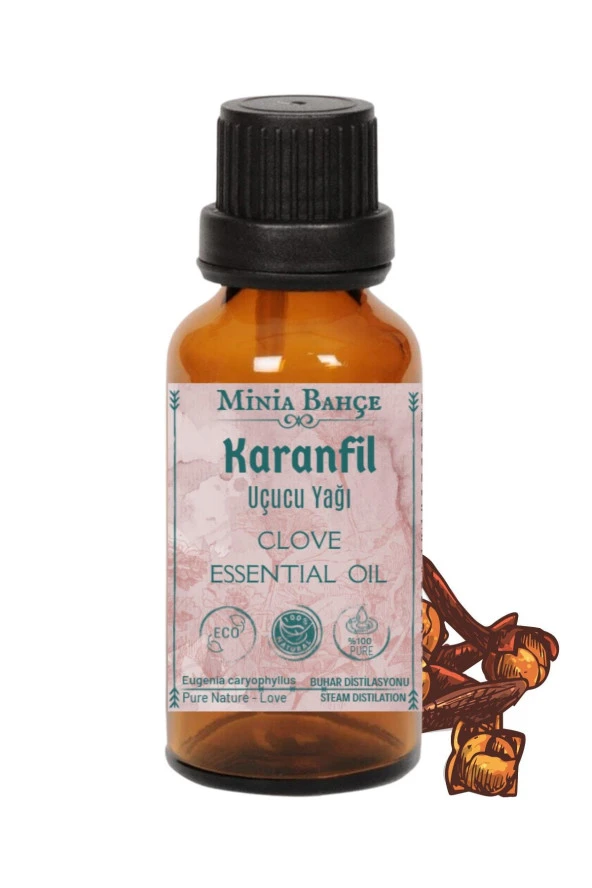Karanfil Uçucu Yağı , %100 Saf, 10ml