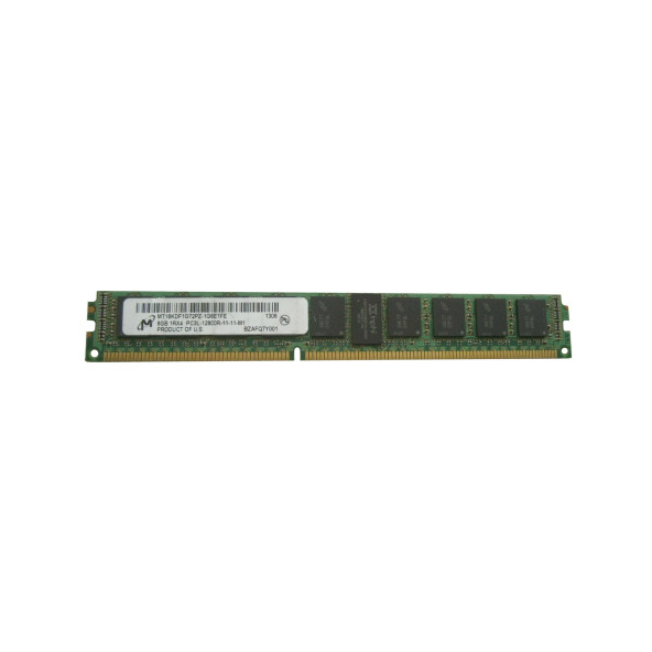 Micron MT18KDF1G72PZ-1G6E1FE  8GB DDR3-1600MHz PC3L-12800 ECC CL11 240-Pin VLP RDIMM 1.35V Server Ram - 3