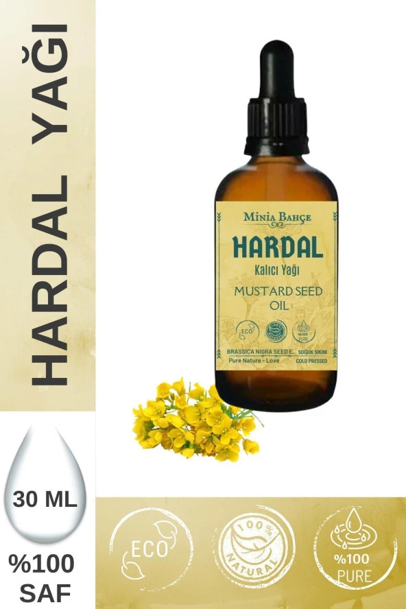 Hardal Tohumu Yağı, %100 saf, 30 ml