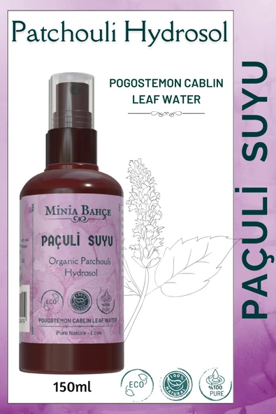 Paçuli (tefarik) Suyu -yağlı - %100 Doğal, 150ml