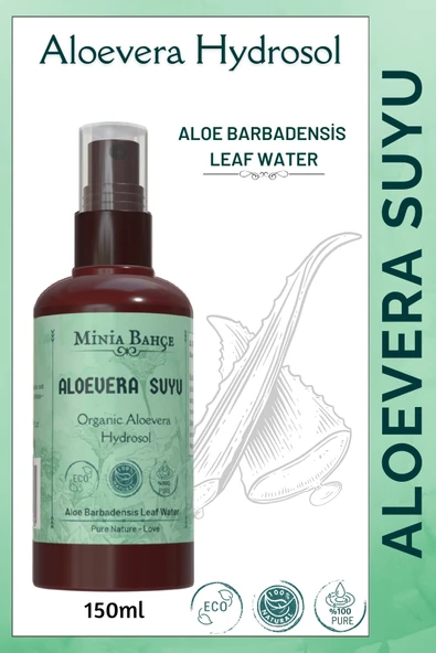 Aloevera Suyu -%100 Doğal Hidrosol, 150ml