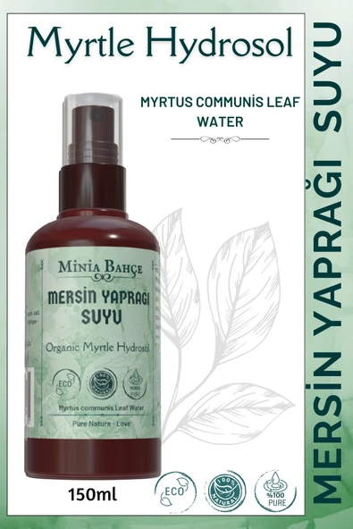 Mersin Yaprağı Suyu -%100 Doğal Hidrosol, 150ml