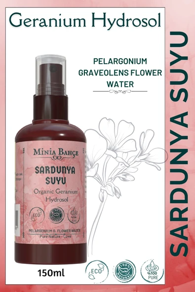 Sardunya Suyu -%100 Doğal, 150ml