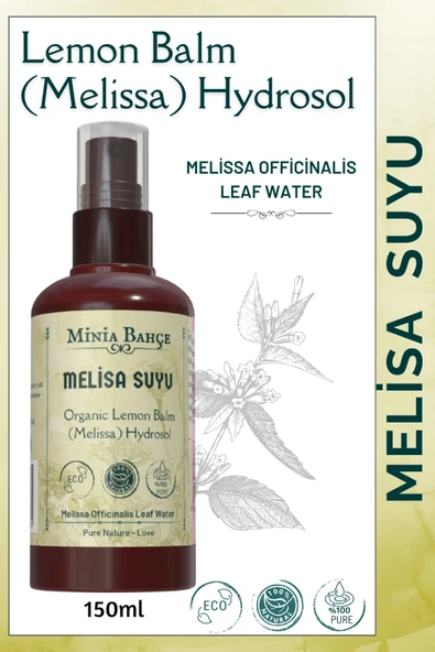 Melisa (oğulotu) Suyu -%100 Doğal Hidrosol, 150ml
