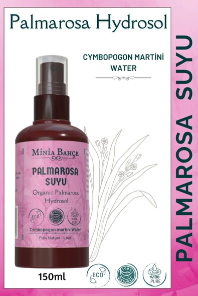 Palmarosa Suyu -%100 Doğal Hidrosol, 150ml