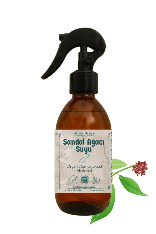 Sandal Ağacı Suyu -%100 Doğal Hidrosol, 250ml