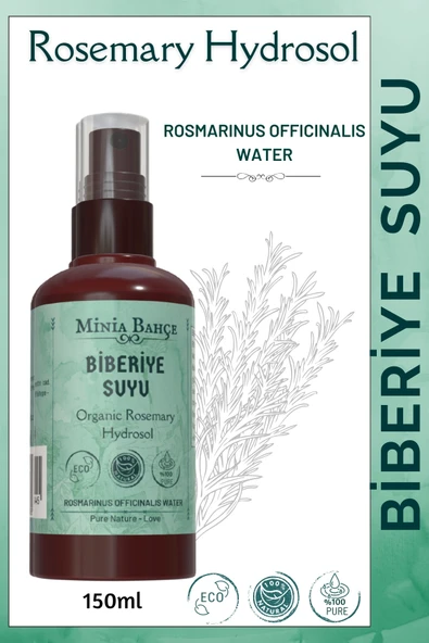 Biberiye Suyu -yağlı- %100 Doğal, 150ml