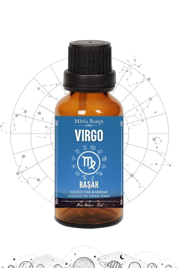 Başak Burcu - Virgo, Uçucu Yağ Karışımı, 10ml