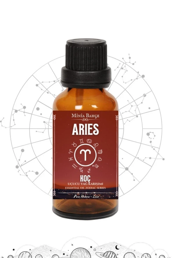 Koç Burcu - Aries, Uçucu Yağ Karışımı, 10ml