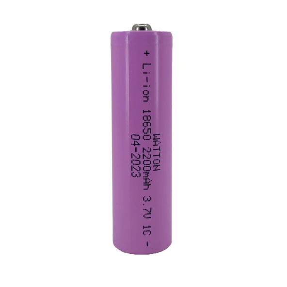 Watton 18650 2200mAh 1Li Şarjlı Fener Pili Li-ion 3.7V 1C Premium