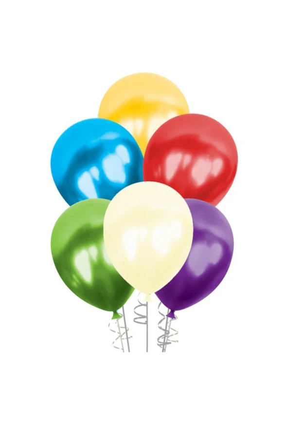 12" Metalik Balon 25'Lİ