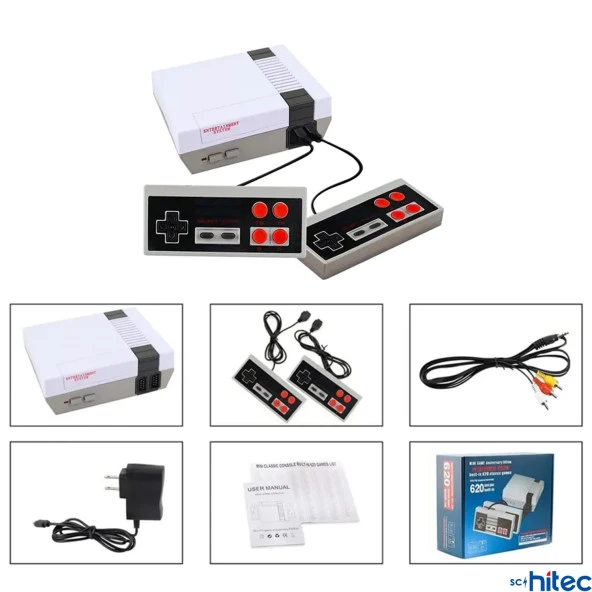 ScHitec Retro Game Konsol 620 Oyunlu - 3