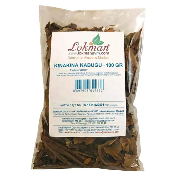 Lokman Kınakına Kabuğu 100 Gr Mini Paket Doğal Saf Bitkisel - 3
