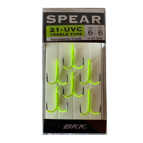 BKK Spear-21 UVC Üçlü İğne 6'lı Paket No:6