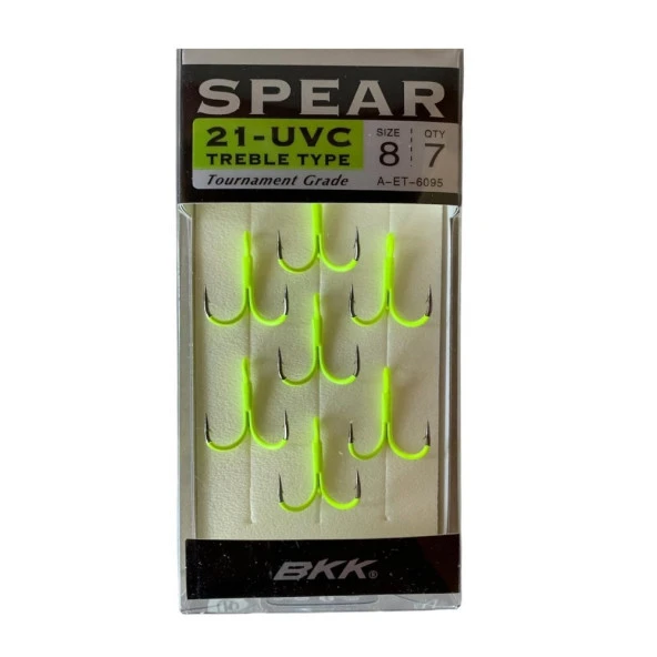 BKK Spear-21 UVC Üçlü İğne 7'li Paket No:8