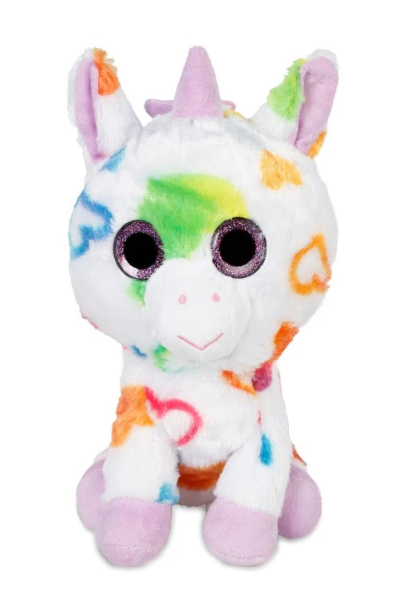 Halley Peluş Renkli Unicorn 25cm