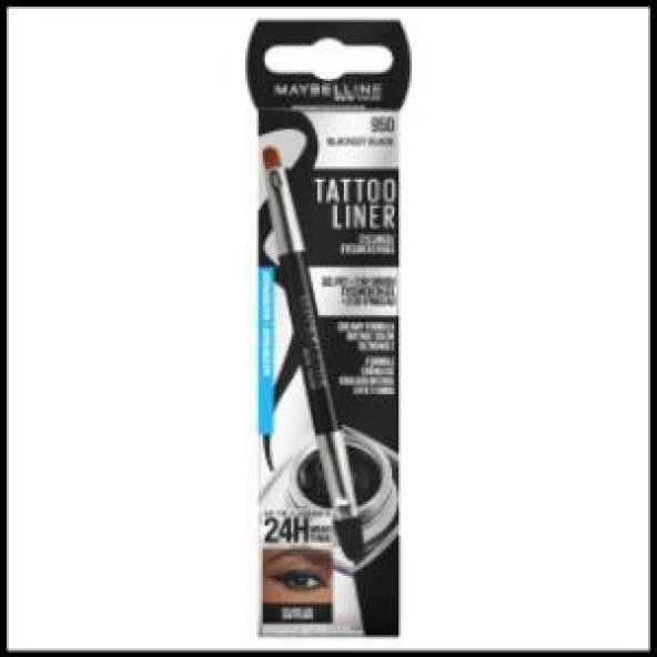 Maybelline New York Tattoo Liner Eyeliner 950 Blackest Black